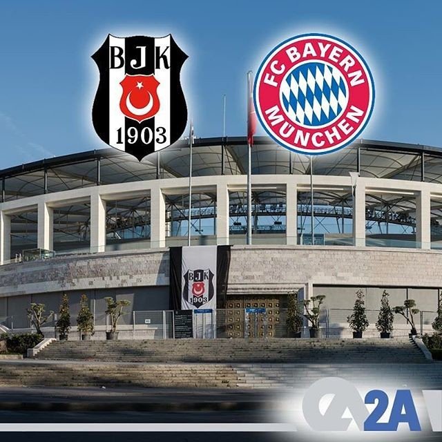 Şampiyonlar Ligi'nde ülkemizi temsil eden Beşiktaş, rövanş maçında bugün kendi sahasında Bayern Munich'i ağırlayacak. Beşiktaş'a başarılar dileriz.