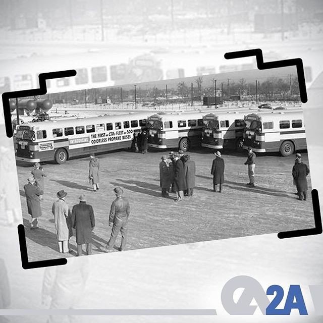 İlk LPG'li otobüsler ABD'de 1950 yılında Chicago Transit Authority tarafından kullanıldı. #2AMühendislik #OtogazHakkında #LPG #CNG #AlternatifYakıt